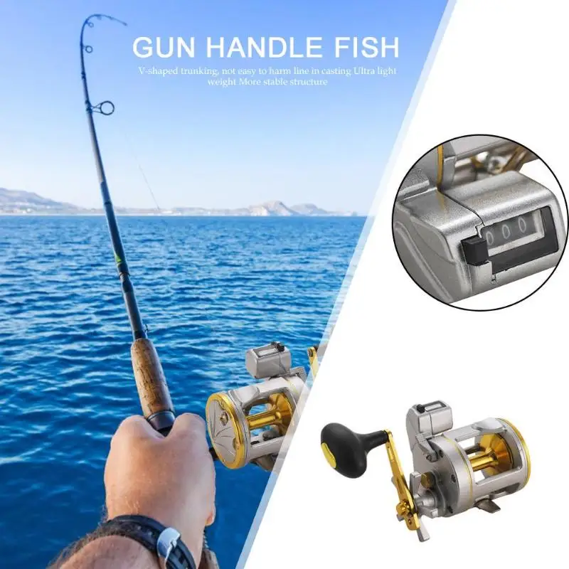 

Spinning Vessel Bait Digital Display Bait casting Vessel Reel 2000/3000/4000 Series Fishing Coil Reel Trolling Sea Fishing Wheel