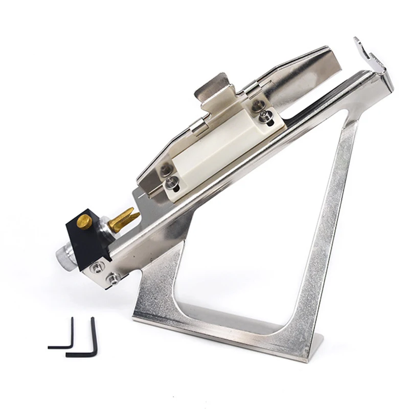 

ELEG-Adjustable Fletching Jig Straight and Helix Tool with Clamp for DIY Archery tool