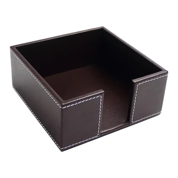 

Square Waterproof Toilet Toilet Paper Holder Restaurant Hotel Sheet Paper Rack Leather Tissue Box