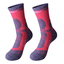 Новые мужские и женские носки для велоспорта, уличные зимние теплые лыжные носки, носки для сноубординга, пешего туризма, футбола, баскетбола, уличные спортивные носки Беговые