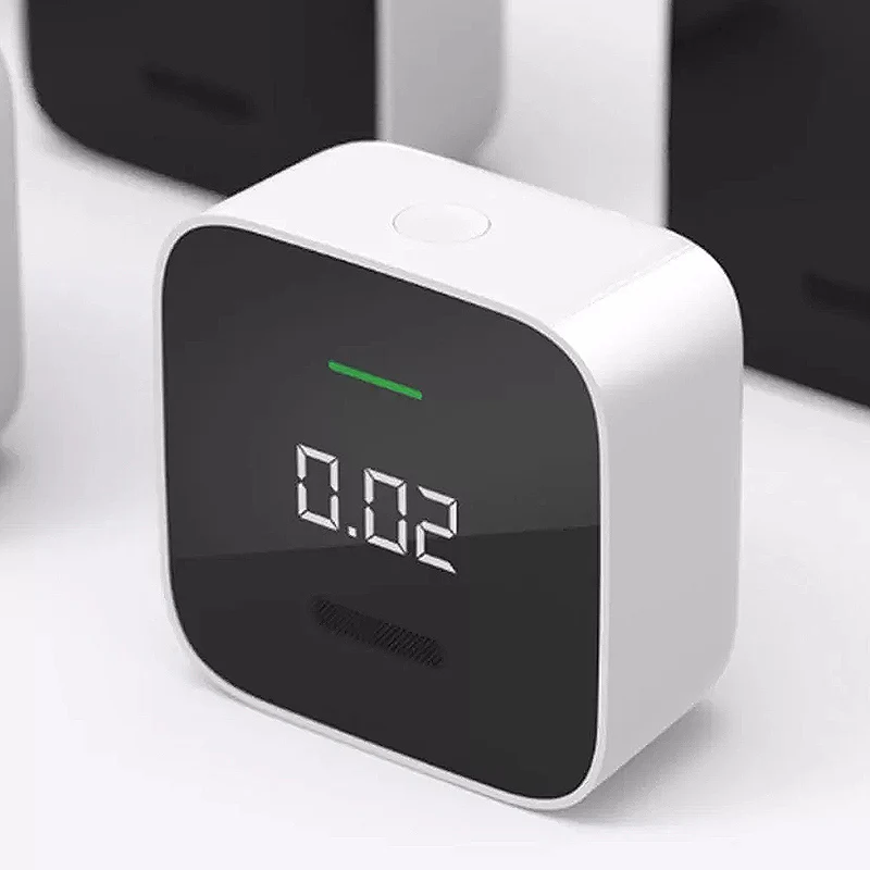 

XIAOMI Mijia Formaldehyde Gas Monitor Detector Air Quality Tester OLED Screen Household Smart Sensor APP Control Home Safe