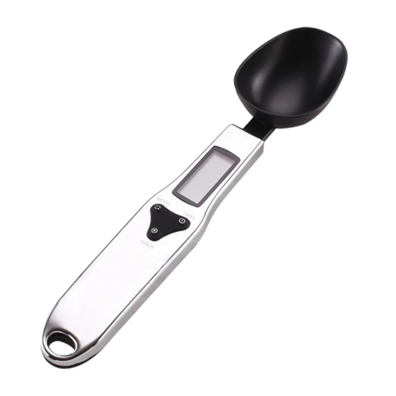 

Black+Silver 500g/0.1g LCD Electronic Digital Gram Spoon Weight Scale