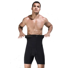 Компрессионные шорты для коррекции живота, бодибилдинг, короткие колготки, нижнее белье для бега, упражнения, фитнес-шорты, боксеры для живота пива