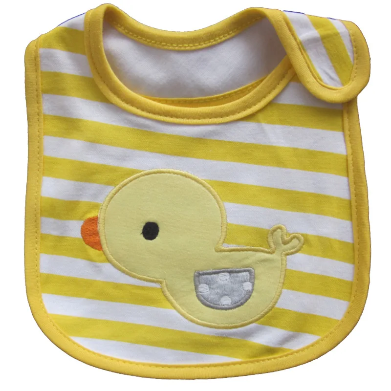 

Newborn Baby Cute Lovely Washable Cartoon Bibs Waterproof Feeding Apron Absorb