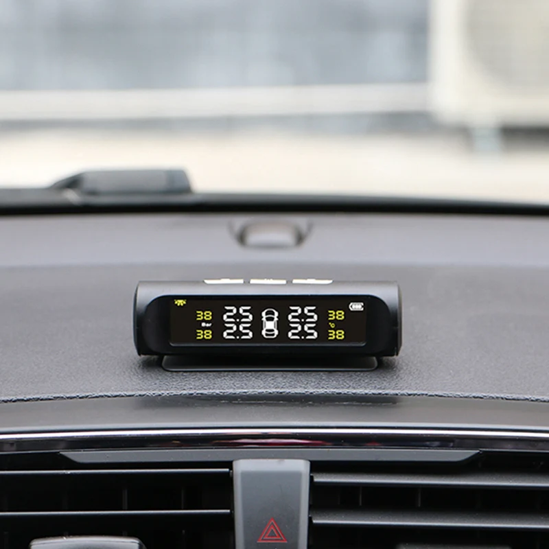 Автомобильный TPMS беспроводной монитор давления в шинах Система сигнализации + 4