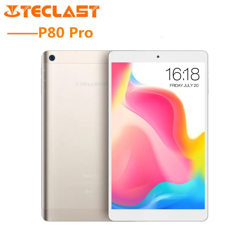 Teclast P80 Pro планшетный ПК 8,0 ''Android 7,0 MTK8163 четырехъядерный 1,3 ГГц 3 Гб ram 16 Гб/32 ГБ eMMC rom двойная камера двойная WiFi HDMI