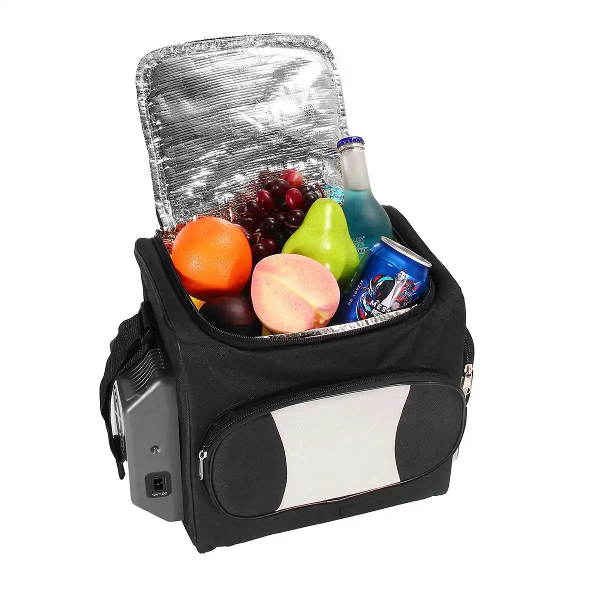 12L 12V Portable Freezer Mini Fridge Camping Car Boat Caravan Cooler Refrigerator Bag Multifunction Car Electrical Appliance