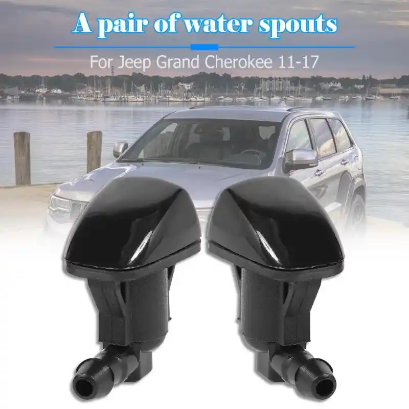 2x Boquilla de arandela de Parabrisas Jeep Grand Cherokee MKIII WH WK 2005-2010 47183