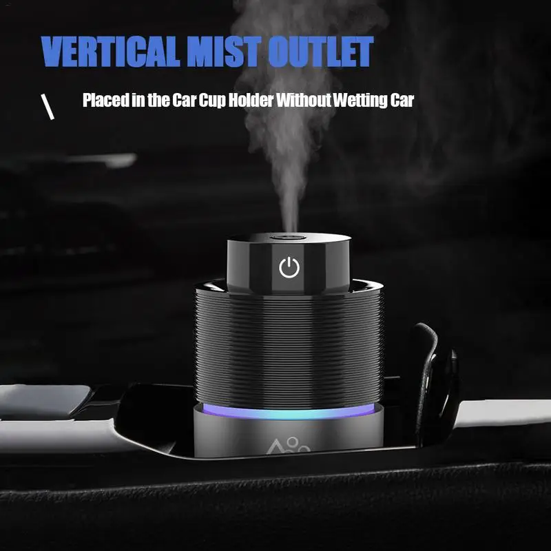 

Car Humidifier Sprayer 2 In 1 USB Quiet Vehicle Essential Oil Diffuser Air Freshener Portable Home Aromatherapy Machine