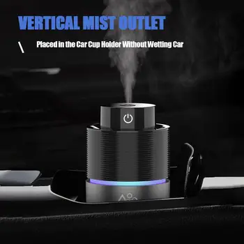 

Car Humidifier Sprayer 2 In 1 USB Quiet Vehicle Essential Oil Diffuser Air Freshener Portable Home Aromatherapy Machine