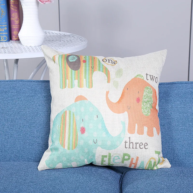 2017 الفيل المخدة غطاء الوسادة كيس وسادة ل كنبة مكتب المنزل الديكور 2017 الفيل المخدة غطاء الوسادة كيس وسادة ل كنبة مكتب المنزل الديكور