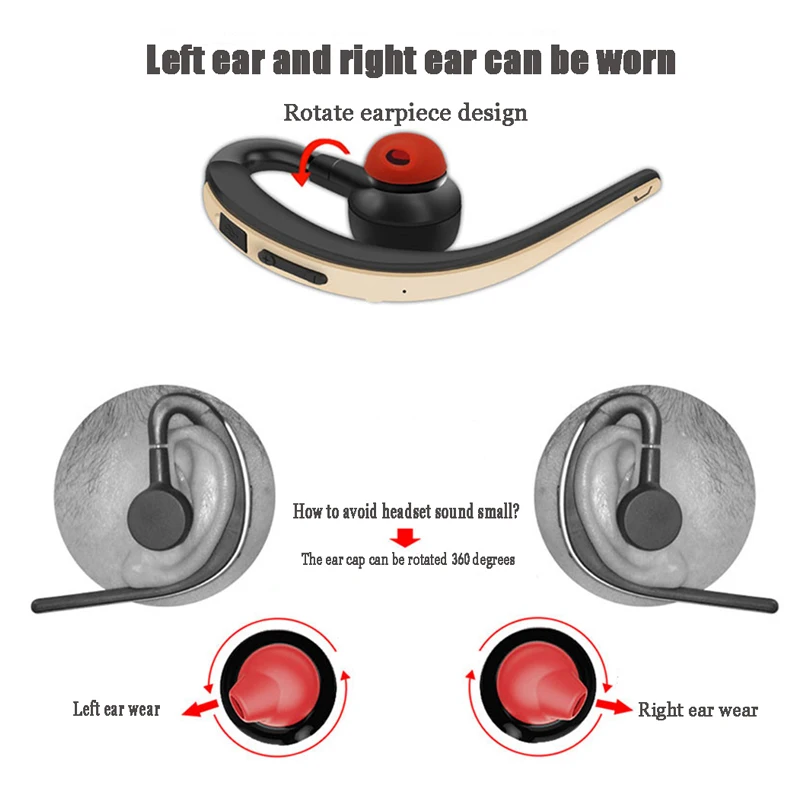 WLNGWEAR Bluetooth наушники спортивные гарнитура Беспроводные музыкальные громкой связи