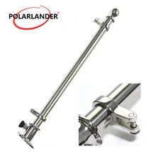 С гнездом база 1" 457 мм 316 нержавеющая сталь Морская Лодка для рыбалки плоский каяк каноэ лодка яхта доступ палуба флагшток