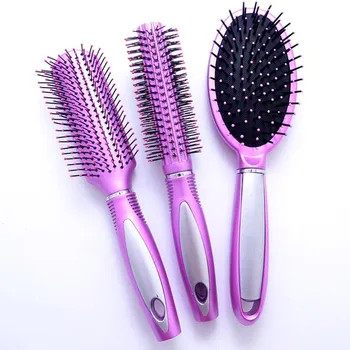 

1Set Air Cushion Massage Comb Cylinder Buckle Hair Curling Long Hair Plastic Ribs Magic Comb Relaxation Treatments Product