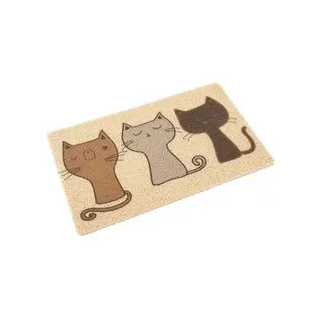 

2019 New arrival Cat Litter Mat Non-Slip Mat Trap Litter from Box Easy to Clean Soft on Kitty Paws