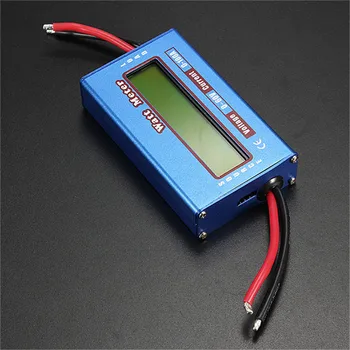 

RC Boat Heli Watt Meter Digital LCD Display DC 60V 100A Balance Voltage Battery Power Analyzer Watt meter For DC rc Helicopter