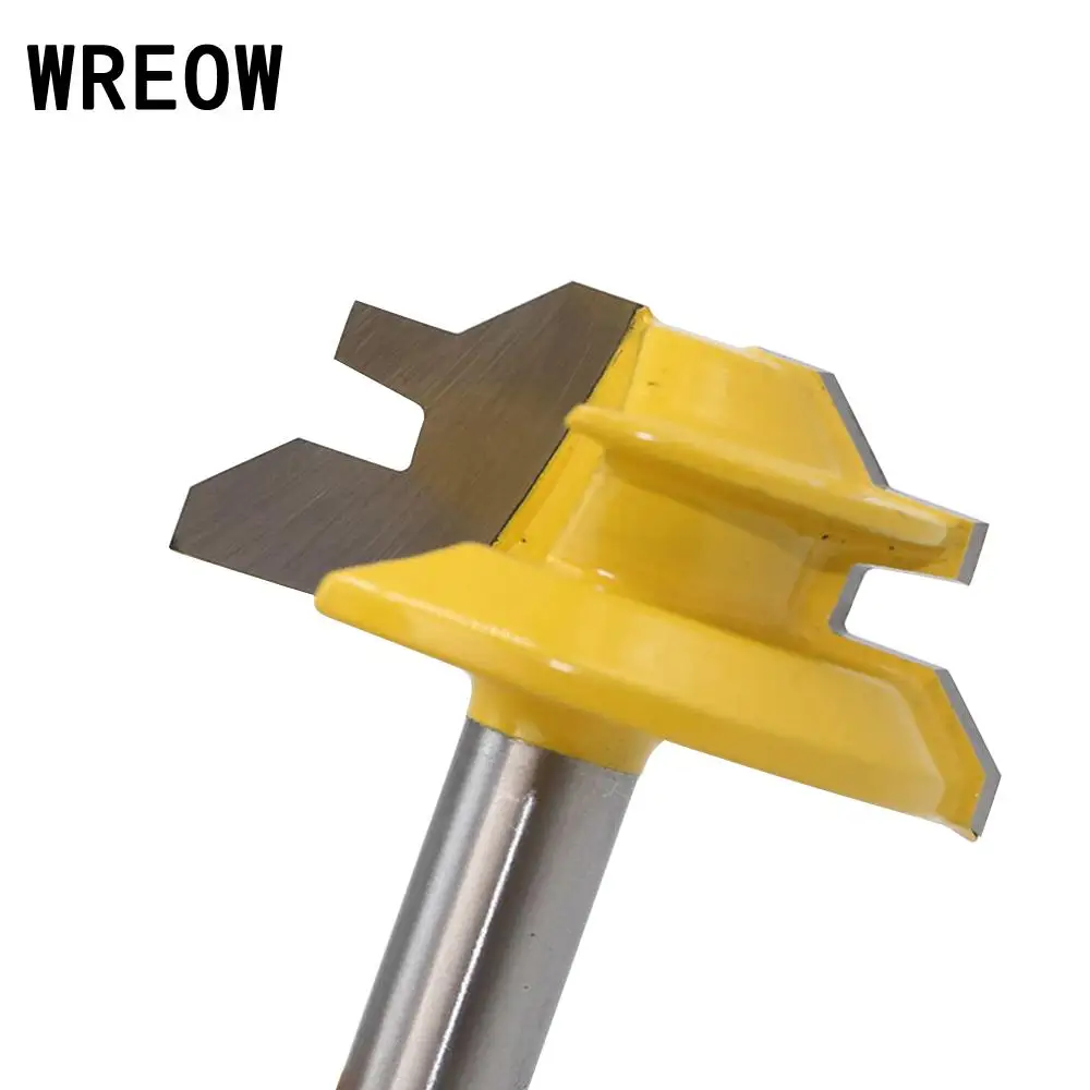 

45Degree Milling Cutter Router Bit for wood Set Cutter Carbide Shank Mill Woodworking Trimming Engraving Carving Cutting Tool