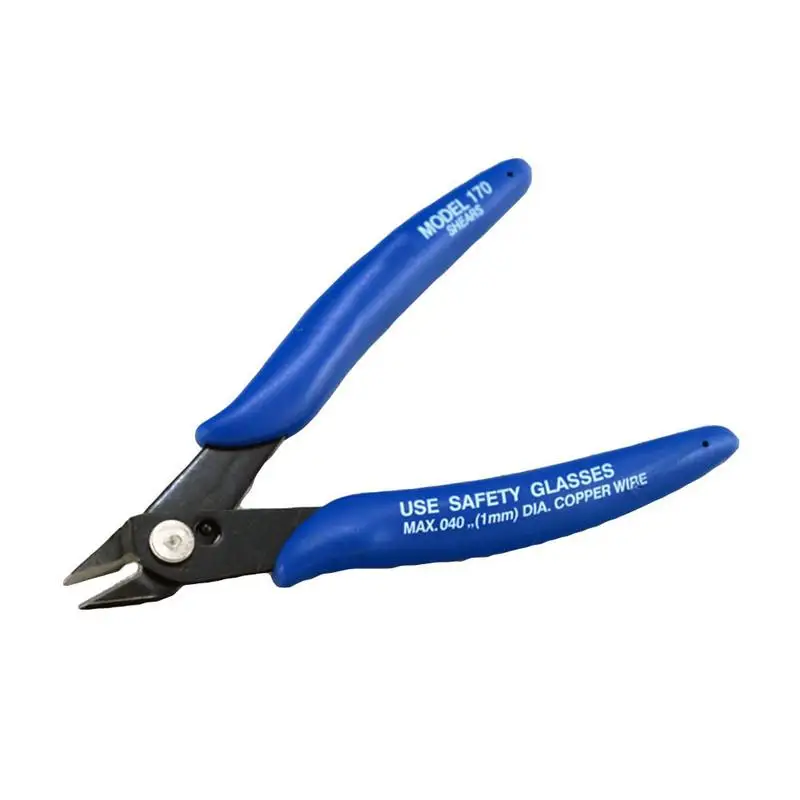 

Electrical Wire Cable Cutters Cutting Side Snips Flush Pliers Nipper Anti-slip Rubber Mini Diagonal Pliers Hand Tools