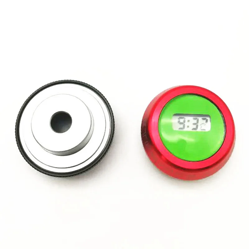 

1*Bicycle Headset Stem Watch Time Stem Cap Bike Clock Vehicle Cover Watch Bicycle Portable Parts Replacement