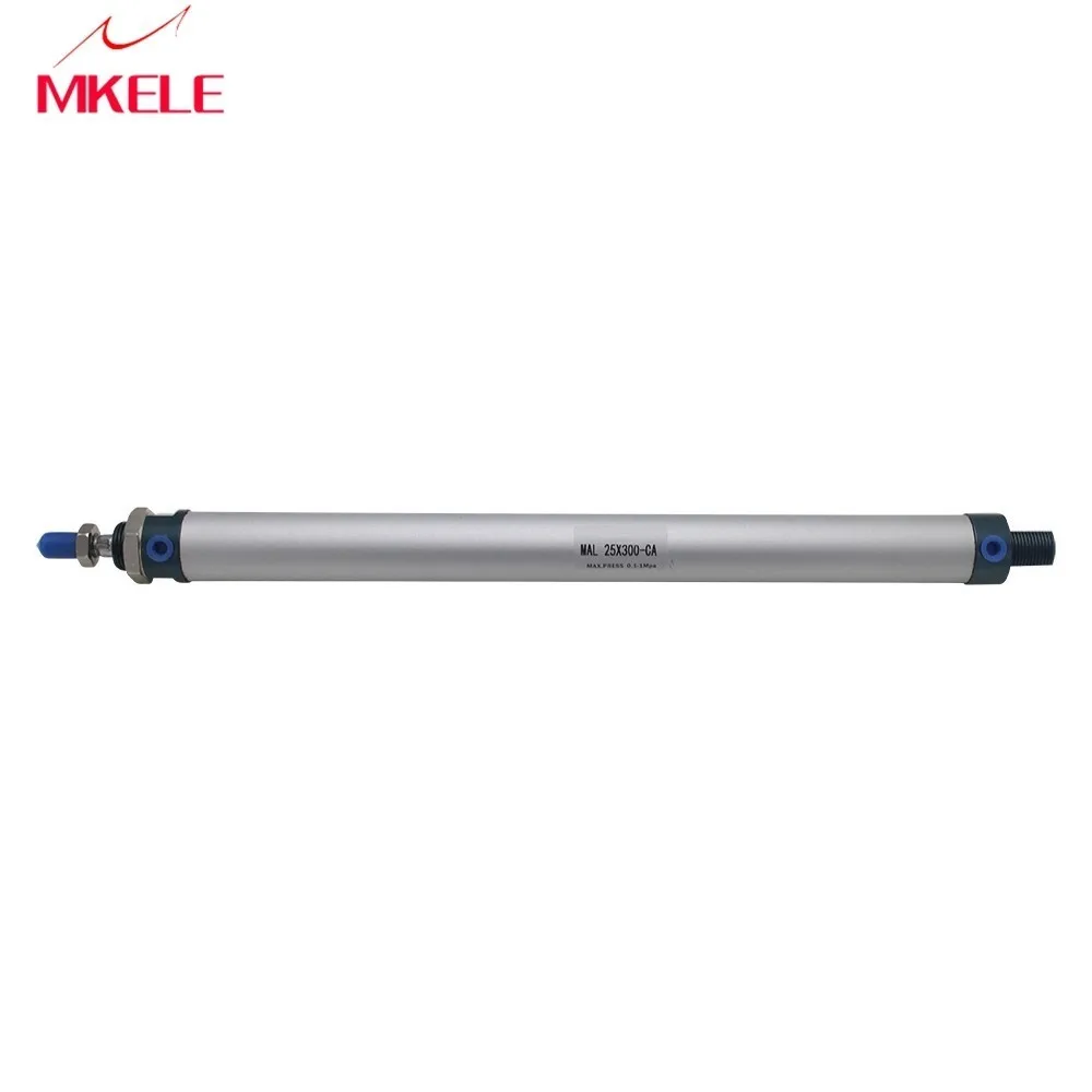 

Hot Sale Mal25-300-ca Pneumatics Double For Sale Acting Type Aluminum Alloy Cylinder 25mm Bore 300 Stroke for the Best Price