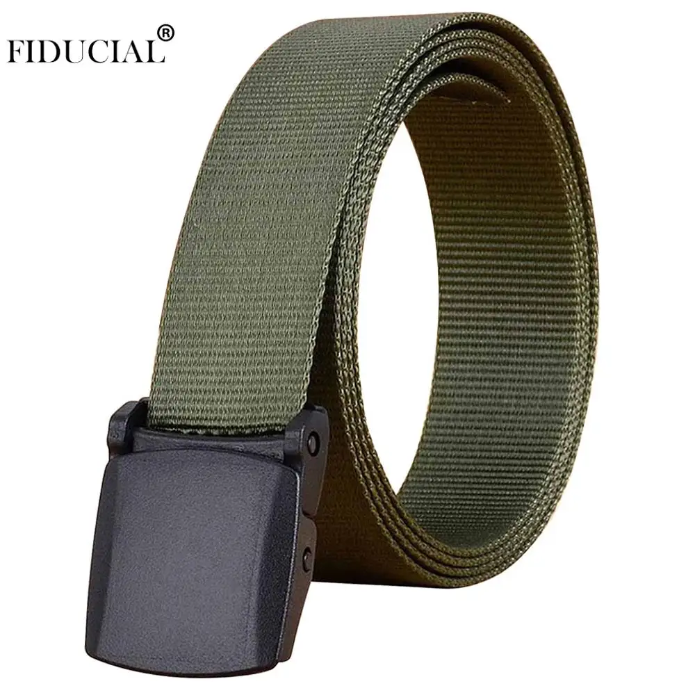 FIDUCIAL Ladies Design Fashion Nylon Material Canvas Belt Women Female Accessories Jeans Many