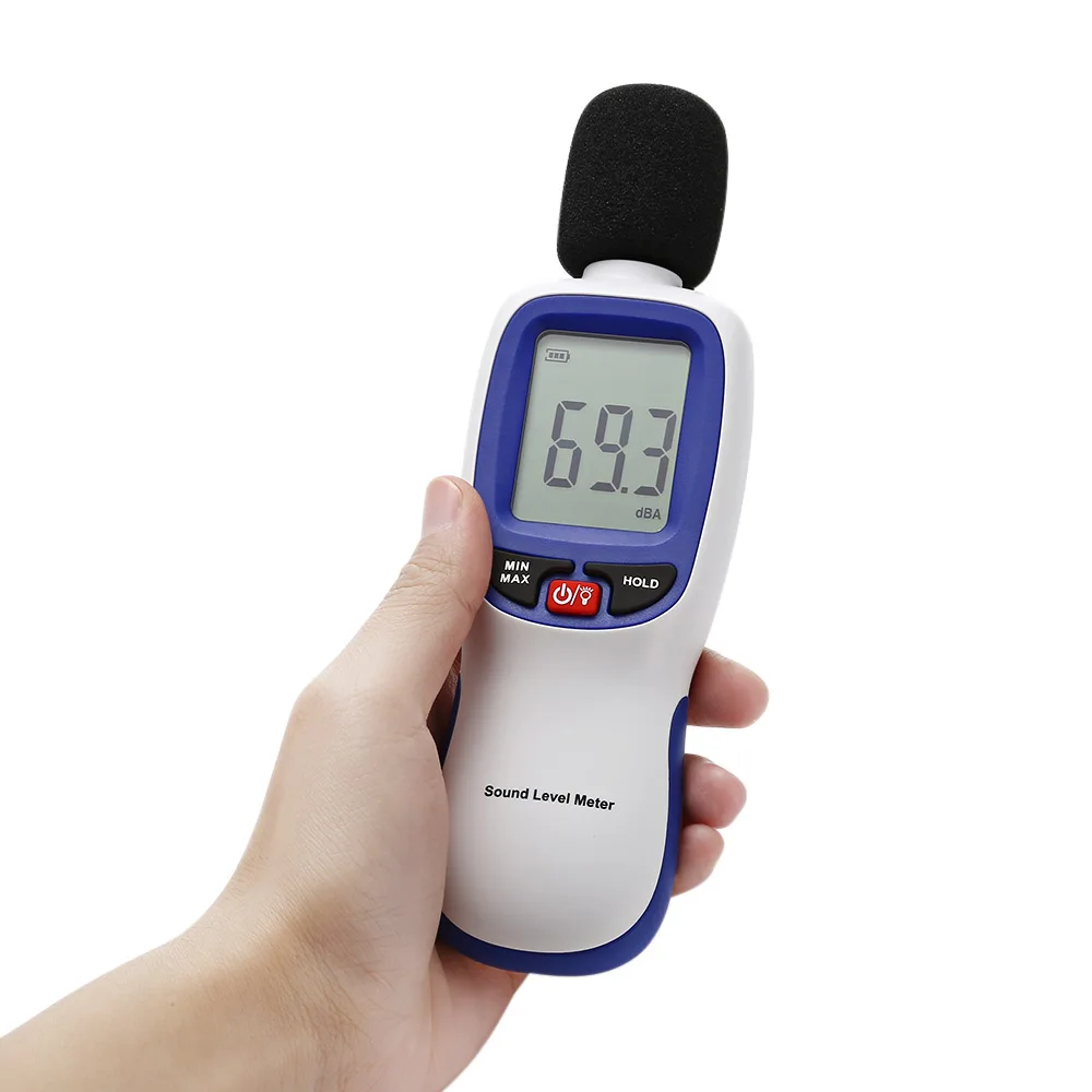 WT85 Digital Noise Sound Level Meter 30 130dB with LCD Displayin Sound
