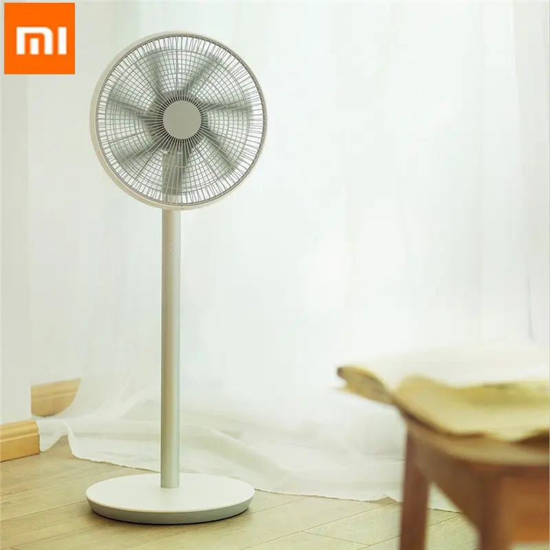 

Smartmi 2019 New Version Natural Wind Pedestal Fan 2 with APP Control DC Frequency Fan 20W without Battery