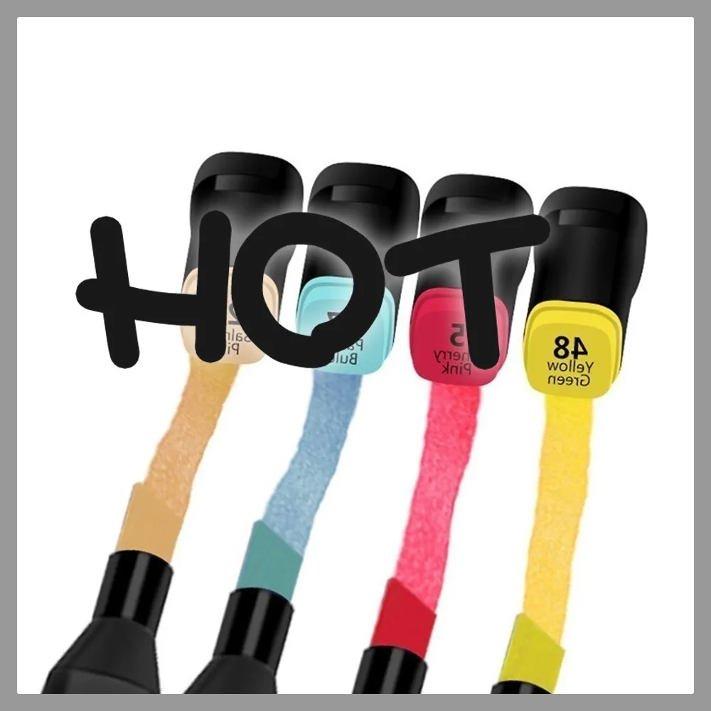 

Recommend Hot new products LSH Three generations of double-headed alcohol oily set 30 and 40 color marker NEW