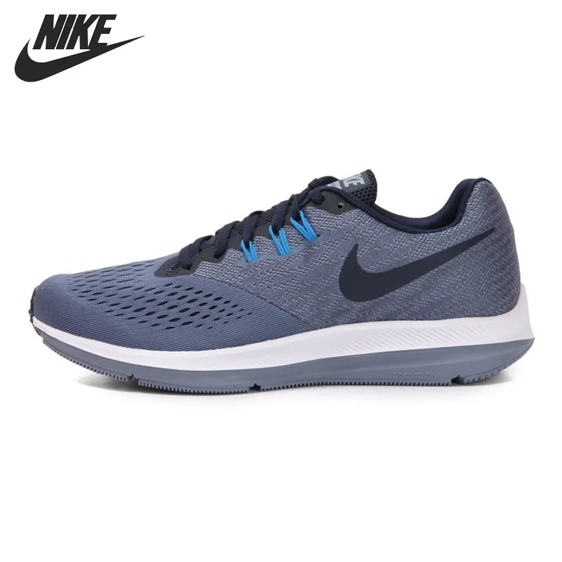 

NIKE Air Zoom Winflo 4 Original Men's Running Shoes Non-slip Wearable Sneakers Lightweight Breathable Sport Shoes #898466