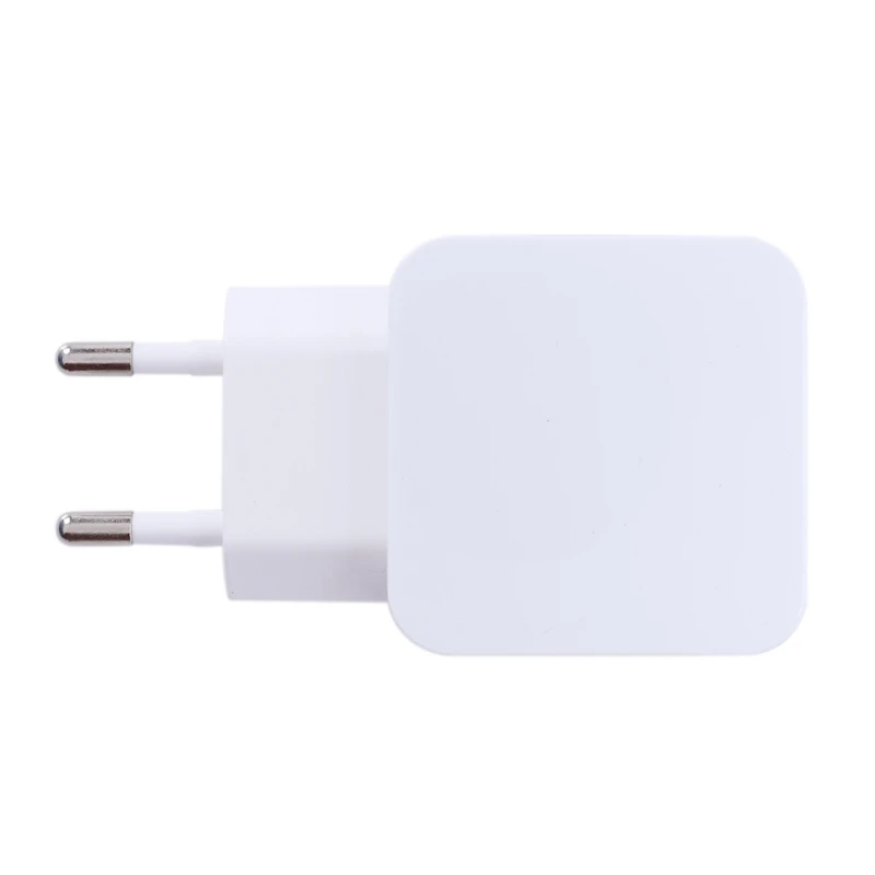 

Dual Usb Charger 2.4A Max Smart Fast Charging Mobile Phone Wall Charger For Iphone Ipad Samsung(Eu Plug)