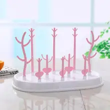 Детские бутылочки сушильные стеллажи Младенческая Кормление чашка полка-сушилка для посуды соска держатель