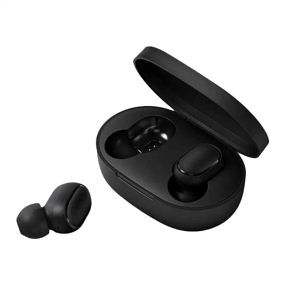 

For Redmi AirDots True Wireless Bluetooth Headset Earbuds In-Ear Sports Running Mini Redmi Bluetooth High Quality Sound Earphone