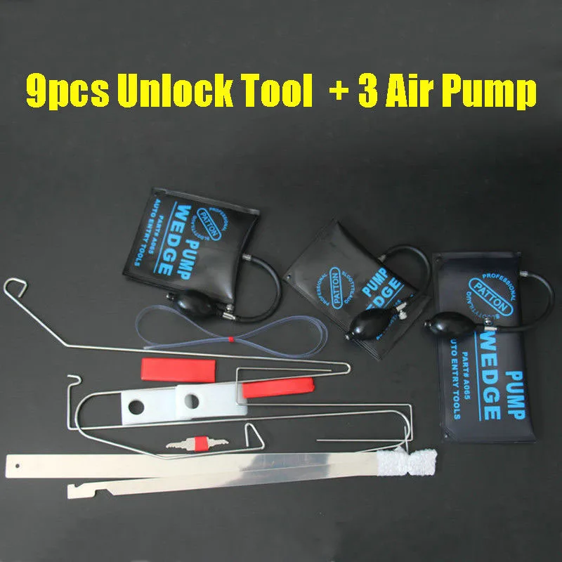 

Universal Car Door Key Lost Lock Out Emergency Open Unlock Air Pump Durable Sale