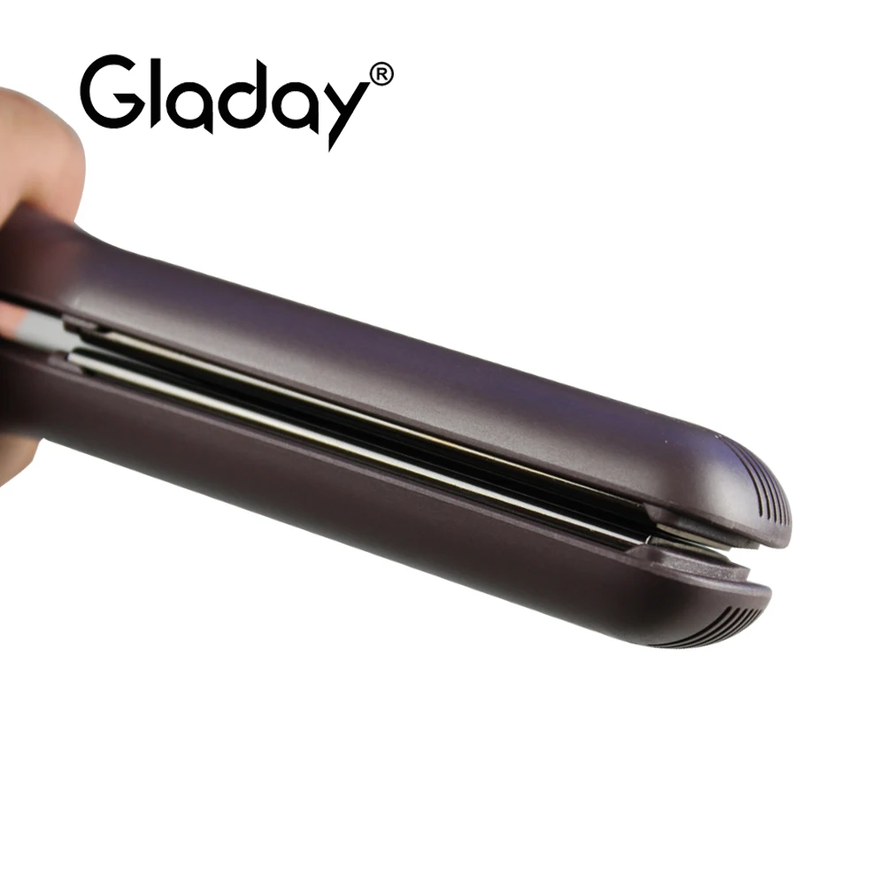 Электрический Выпрямитель для волос Gladay MCH 3D плавающие широкие пластины утюжок