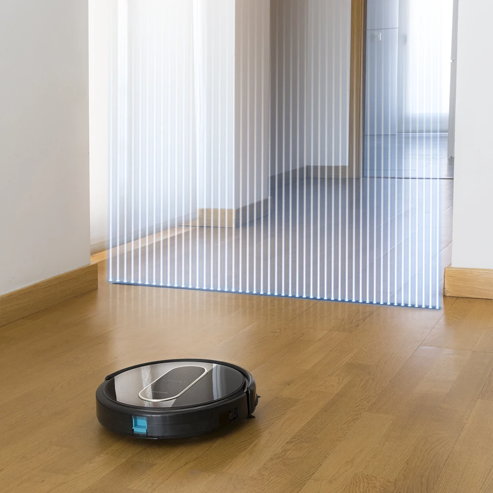 Cecotec Robot Vacuum Cleaner Conga Series 1290 Professional Electric Machine 4 in 1 Ideal for House Floor Cleaners Color Black Cecotec Robot Vacuum Cleaner Conga Series 1290 Professional Electric Machine 4 in 1 Ideal for House Floor Cleaners Color Black