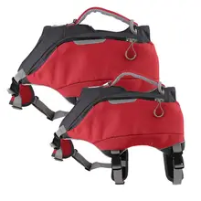 Multifuncitional домашних животных плавательный спасательный жилет Удобный открытый собака рюкзак-переноска сумка принадлежности для домашних животных