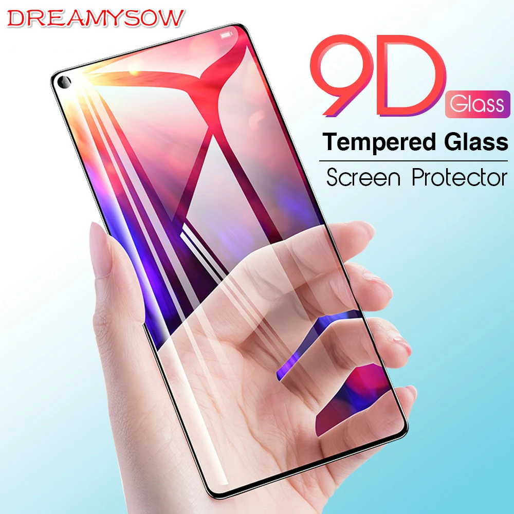 

9D Full Glue Tempered Glass For Huawei Y6 Y5 Y9 2019 P30 Lite Screen Protector For Huawei P SMART 2019 P20 Pro Nova4E Cover Film