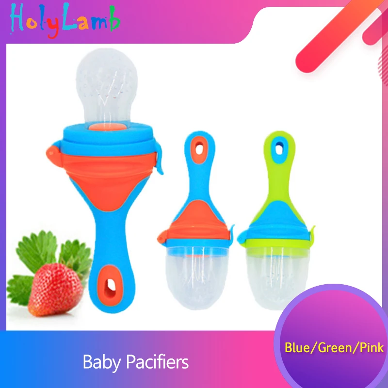 

1Pcs Pacifier Food Nibbler Baby Pacifiers Vegetable And Fruit Feeding Bottle Nipple Chupeta Bottle Silicone Fruit Nipple