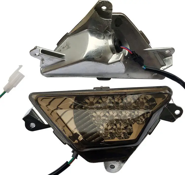 Профессиональный передний Поворотный Светильник LumiParty подходит для Kawasaki NINJA250/300