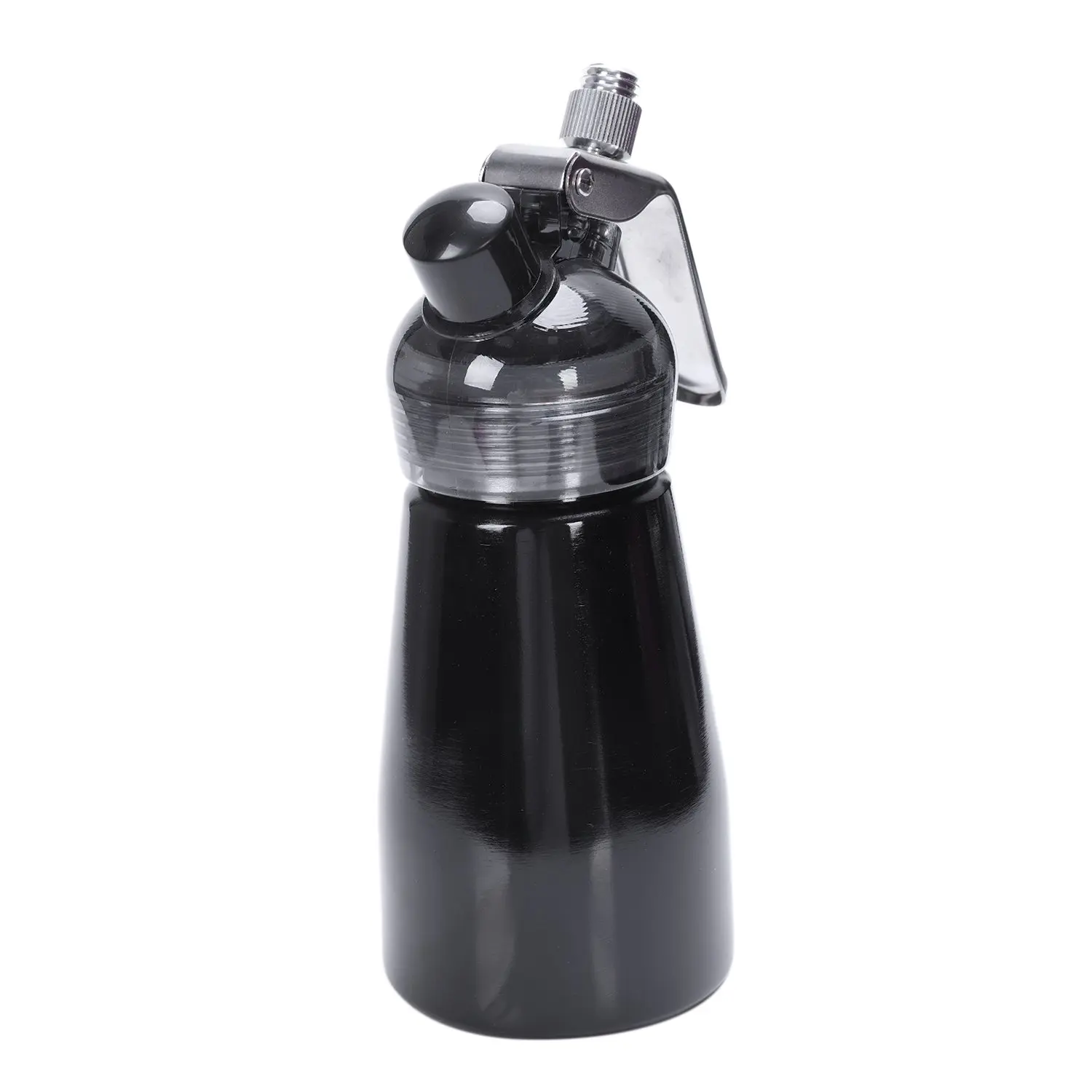 

250Ml Aluminum Cream Dispenser, Gourmet Blender, Stainless Steel Decorative Nozzle And Plastic Pastry Tube
