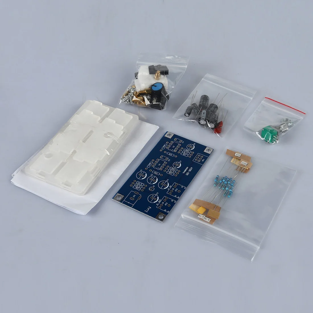 Portable Headphone Amplifier Board AMP Module Kits For Classic 47 DIY with Case