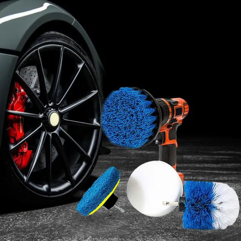 4 шт. нейлоновая щетка для дрели Drillbrush| |