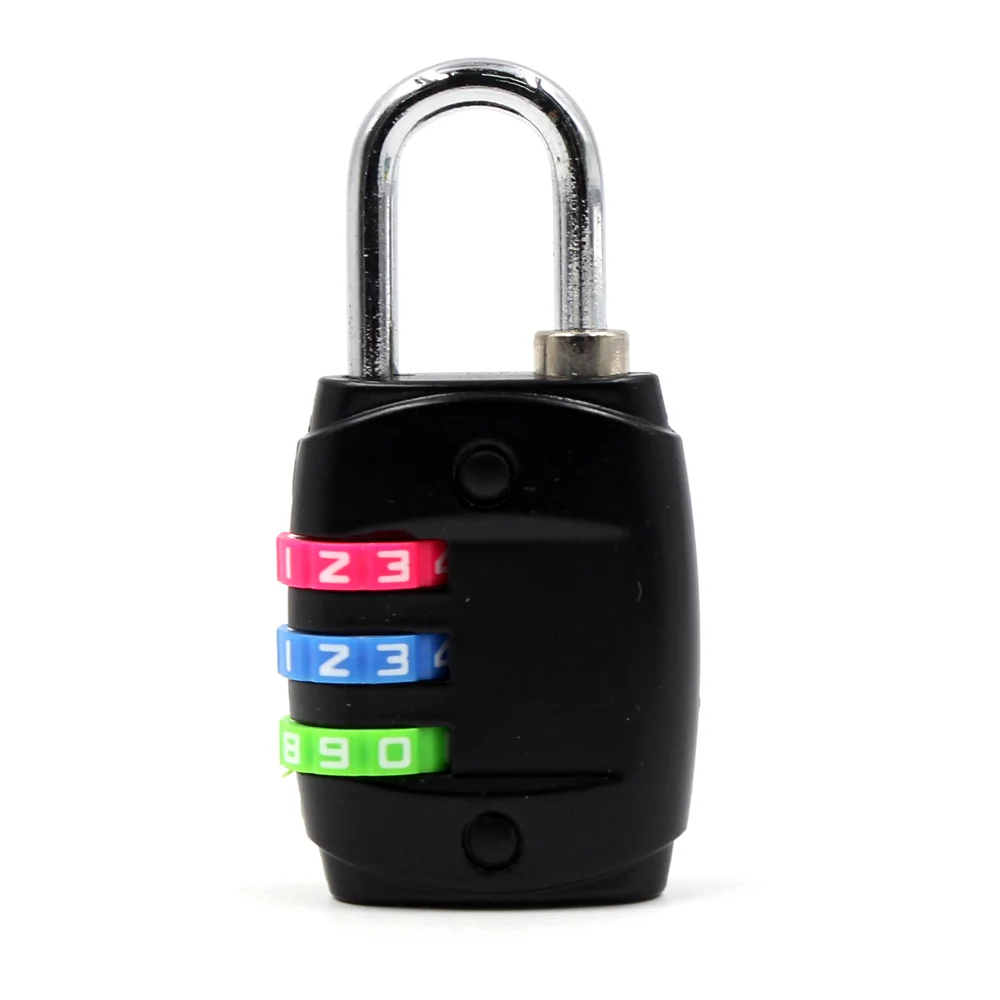 

3 Dial Digit Combination Password Padlock Code Lock Protect Locker for Travel Suitcase Baggage Luggage Backpack Drawer