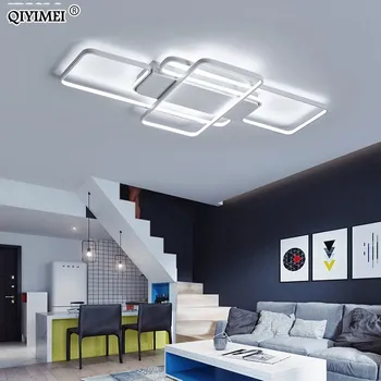 

Dimming LED Ceiling Lights post modern style for living room study room decorative lampshade ceiling lamp lamparas de techo