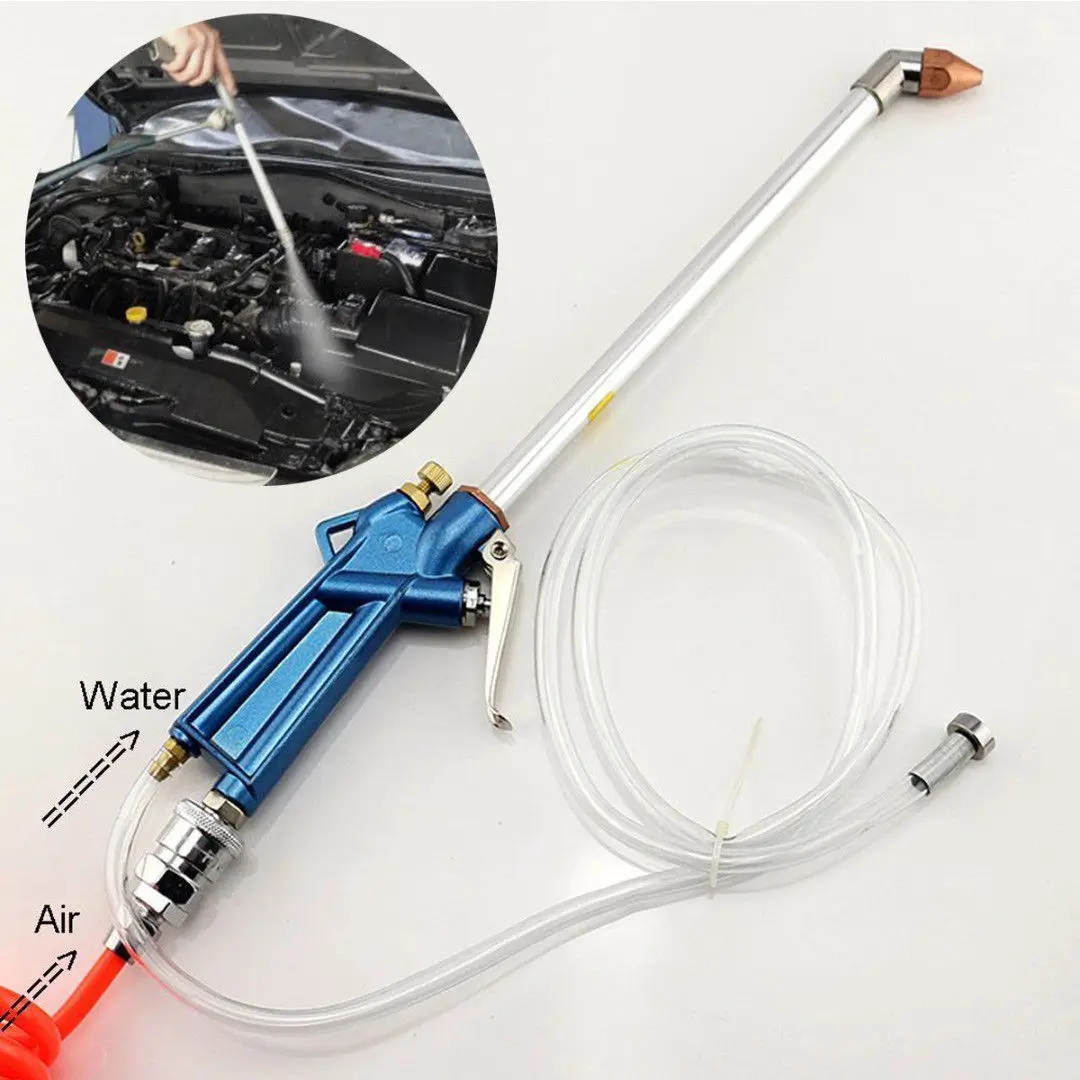 

1/4Car Engine Cleaner Washer Gun Air Pressure Spray Dust Oil Cleaning Tool Kit