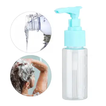 

40ml Plastic Dispenser Pump Bottle for Toner Bath Wash Soap Liquid Shampoo Lotion Refillable Perfume Tubes