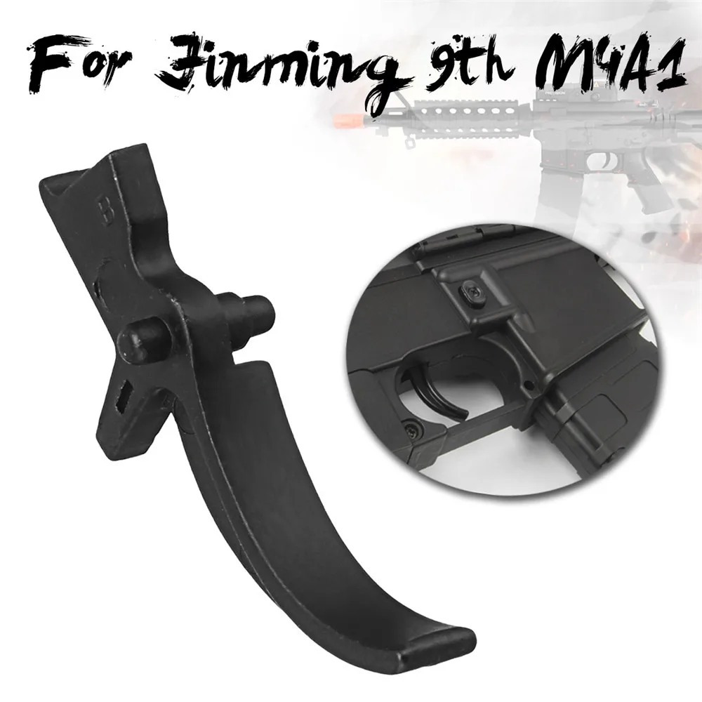 

Upgrade Metal Trigger for Jinming Gen 9 M4A1 Water Gel Ball Blasting Black Trigger Replacement Accessories