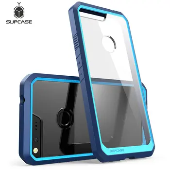 

SUPCASE For Google Pixel XL Case (2016 Release) UB Series Premium Hybrid TPU Bumper + PC Clear Back Case Protective Cover