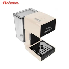 Рожковая кофеварка Ariete 1363 Matisse бежевый, компактный корпус, 900 Ватт, объм резервуара 1 литр, возможность приготовления капучино