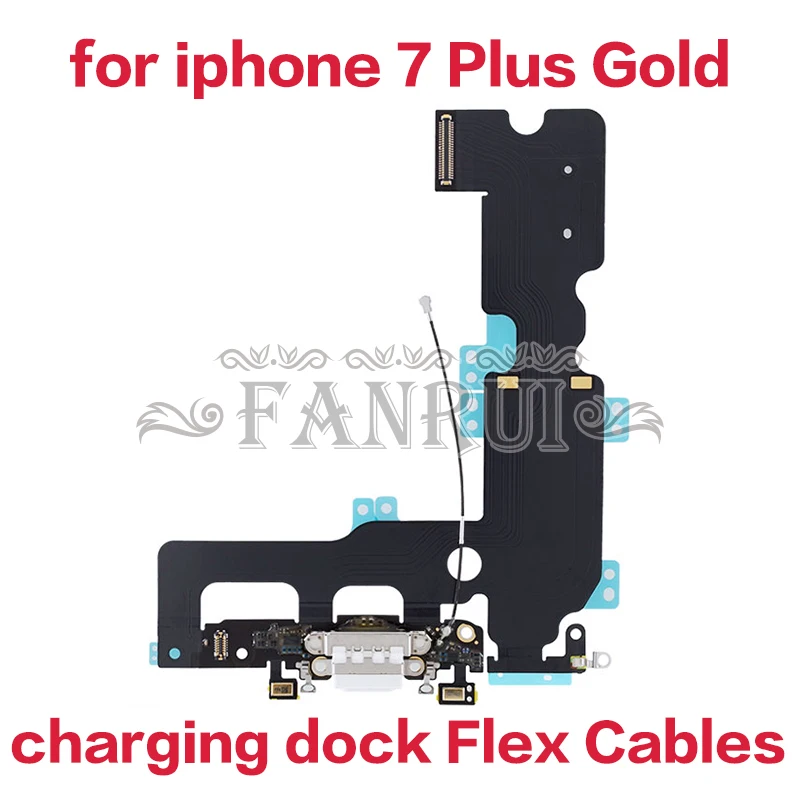For iPhone 7 Plus Charger Charging port dock USB Connector Data Flex Cable Headphone Jack flex Ribbon charging dock Flex Cables